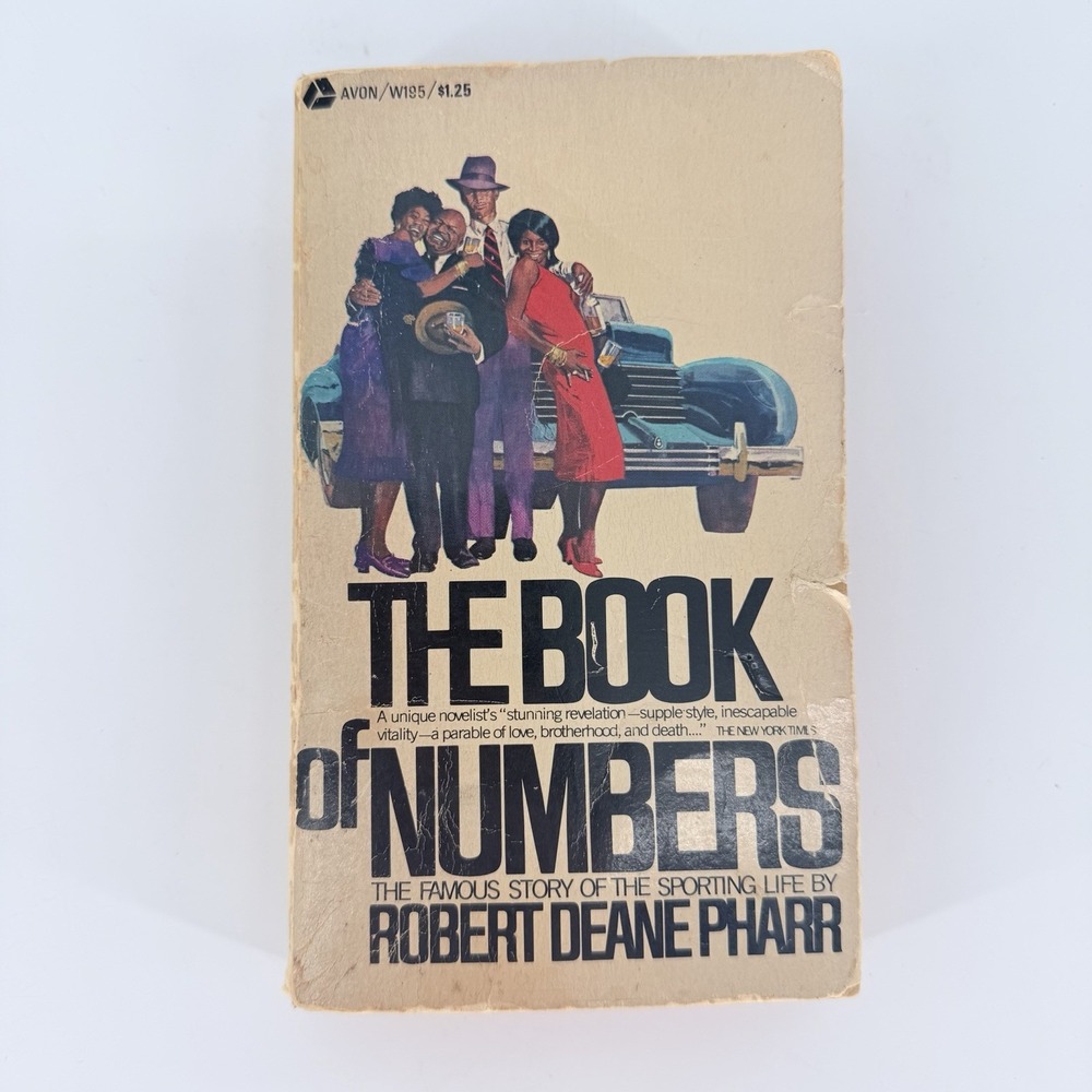 The Book of Numbers by Robert Deane Pharr 1970 First Avon Printing Paperback